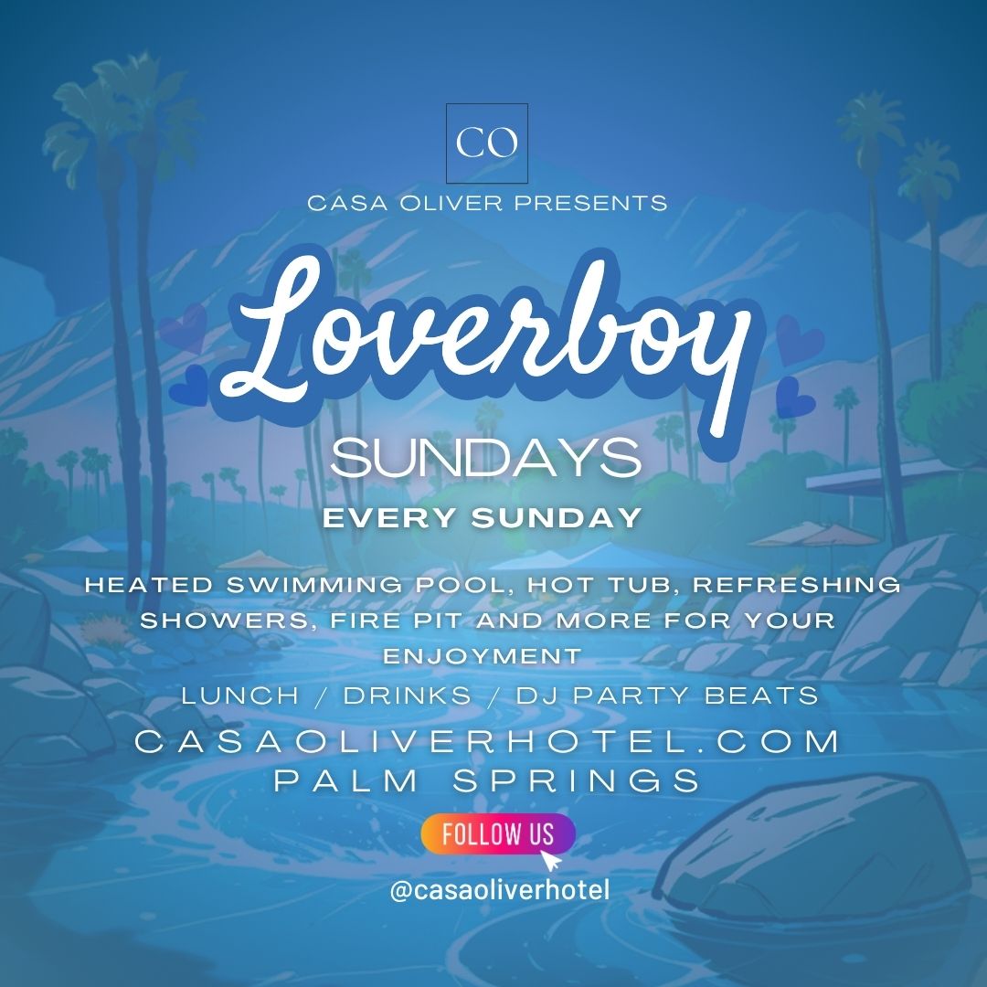 Loverboy Sunday Pool Party Pass