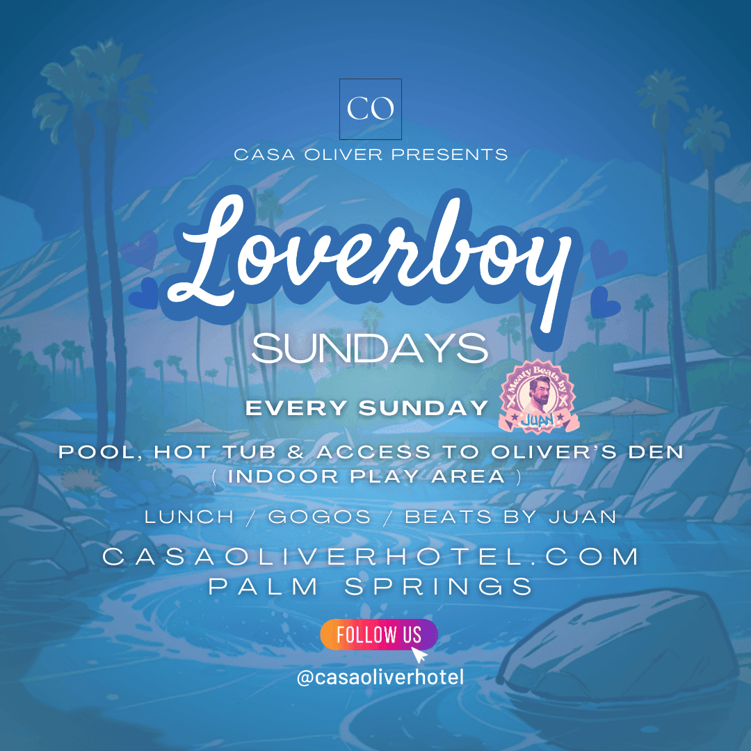 Loverboy Sunday Pool Party Pass